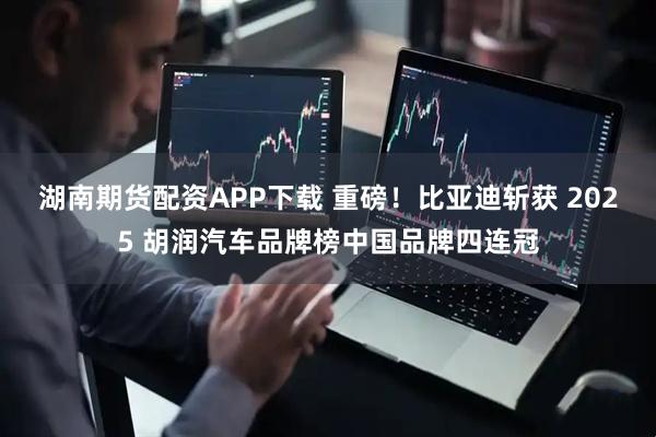 湖南期货配资APP下载 重磅！比亚迪斩获 2025 胡润汽车品牌榜中国品牌四连冠